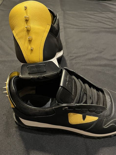 fendi sneakers spikes|fendi sneakers price.